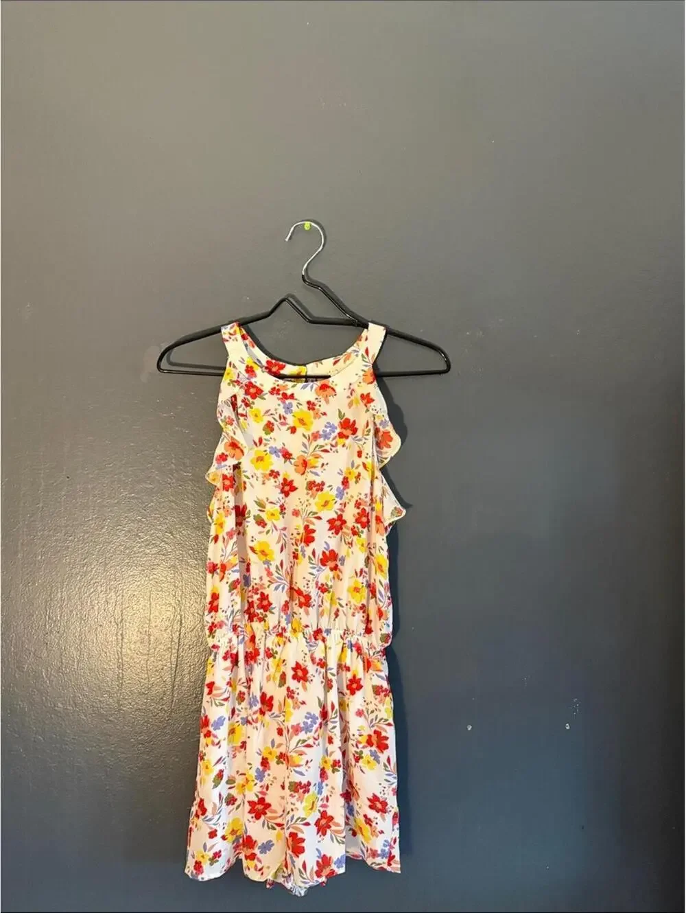 Le Lis Floral Ruffle Romper